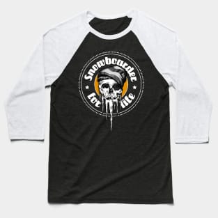 Snowboarder for Life Baseball T-Shirt